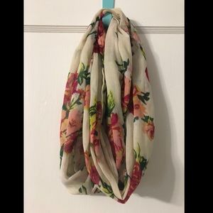 Floral Infinity Scarf
